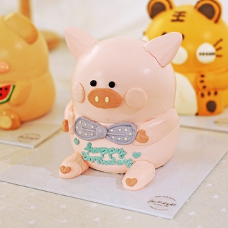 3D - Gentle Piggy